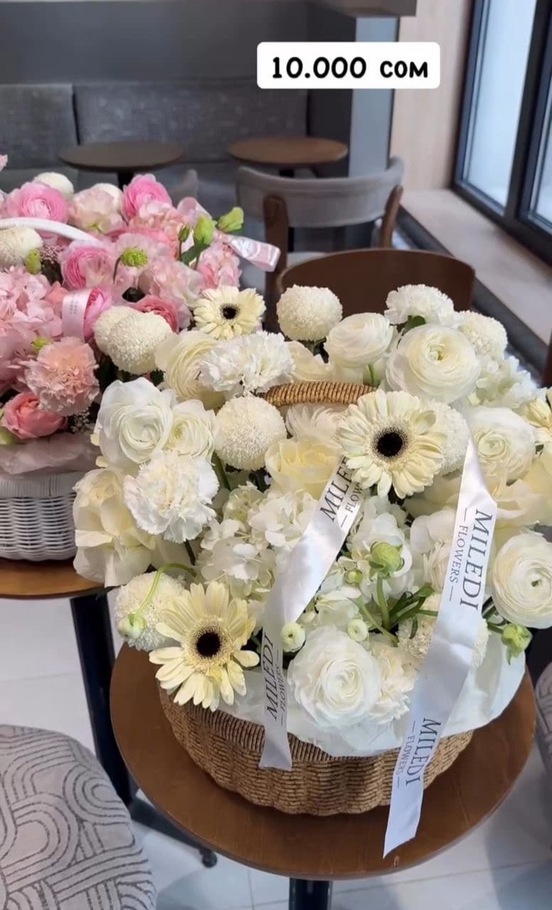 Белоснежная корзина - изображение 1